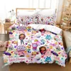Gabbys Dollhouse Bedding Set Single Twin Full Queen King Size Bed Set Adult Kid Bedroom Duvet cover Sets 3D Anime Bed Sheet Set 1