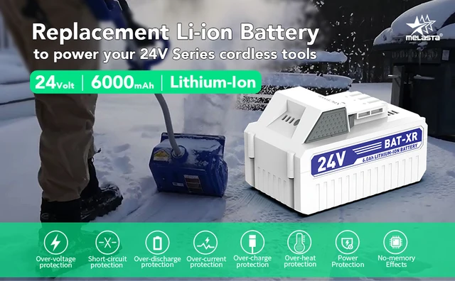 Questions And Answers: Snow Joe ION 24VBAT-XR EcoSharp® Pro Lithium-Ion Battery | 24 Volt | 5.0