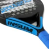 INSUM Padel Racket 2022 Carbon Fiber Soft EVA Surface High Balance Diamond Shape Sports Racket for Advanced Players Paddle 4
