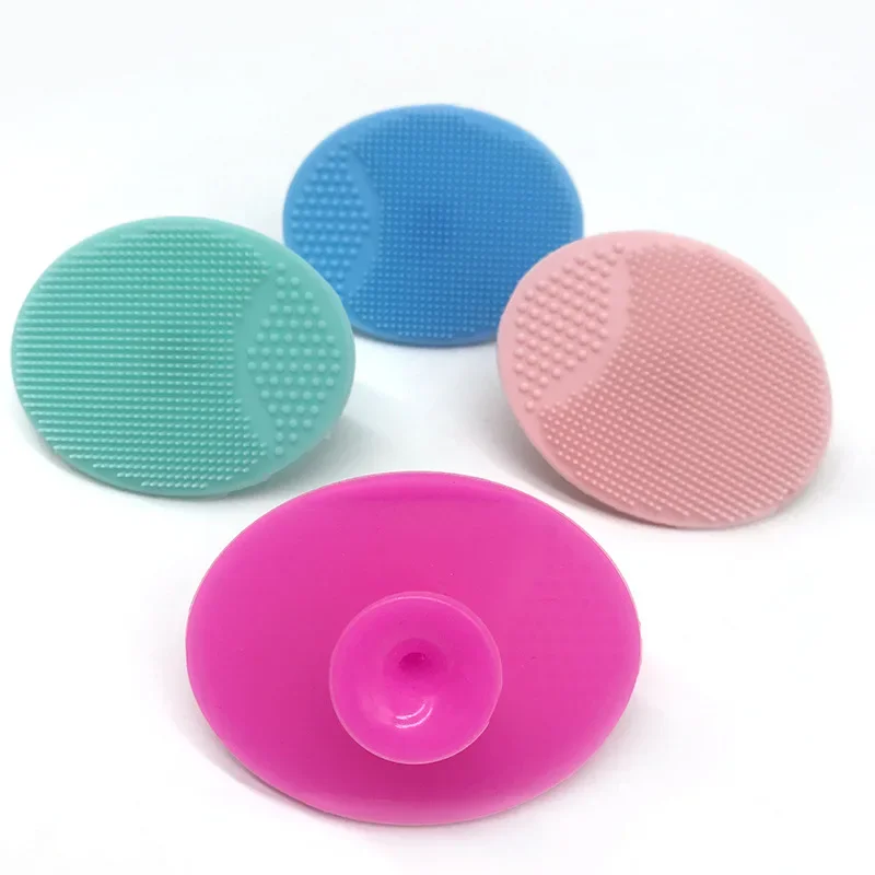 Hair Comb Set Soft Silicone Baby Bath Head Massage Brushes Hair Washing Brush Scalp Comb for Newborn Bath