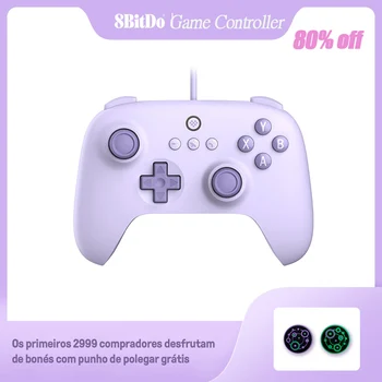 8 BitDo-Ultimate C 청소년 에디션 유선 게임 컨트롤러, PC, 윈도우 10, 11, 스팀 데크, 라즈베리 파이, 안드로이드용, 2.4G