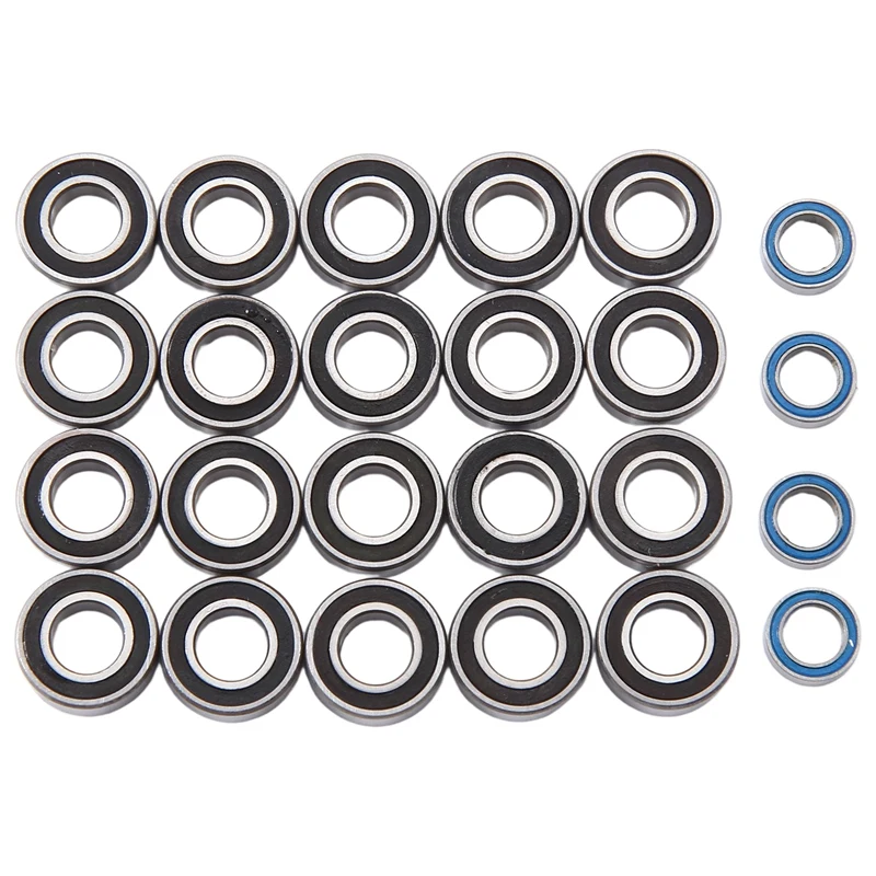 Kit Cuscinetto Sigillato Da 24 Pezzi Per Tamiya Blackfoot Monster Beetle Attacco Rapido Mud Blaster Rc Parti Di Aggiornamento Per Auto Accessori