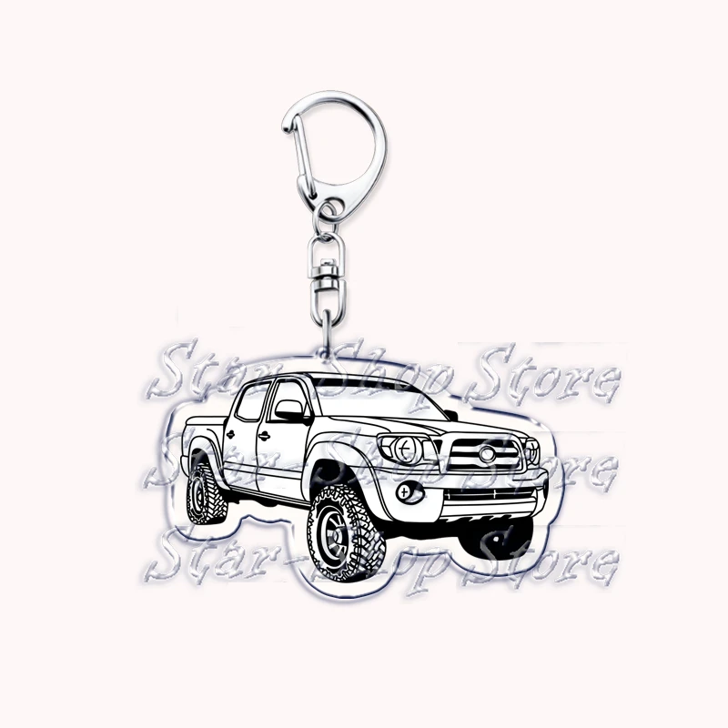 Beliebte japanische Off-Road-LKW-Auto-Schlüsselanhänger, Schlüsselanhänger für Zubehör, Tasche, Schmuck, Fans, Freunde, Geschenke – Detail 37