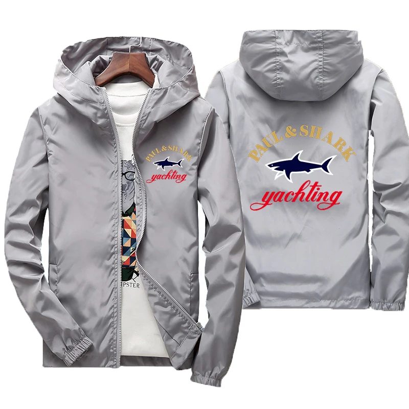 2024 Spring/Summer New Men's Outdoor Sports Jacket Windproof Lightweight Breathable Zipper Fishing Jacket