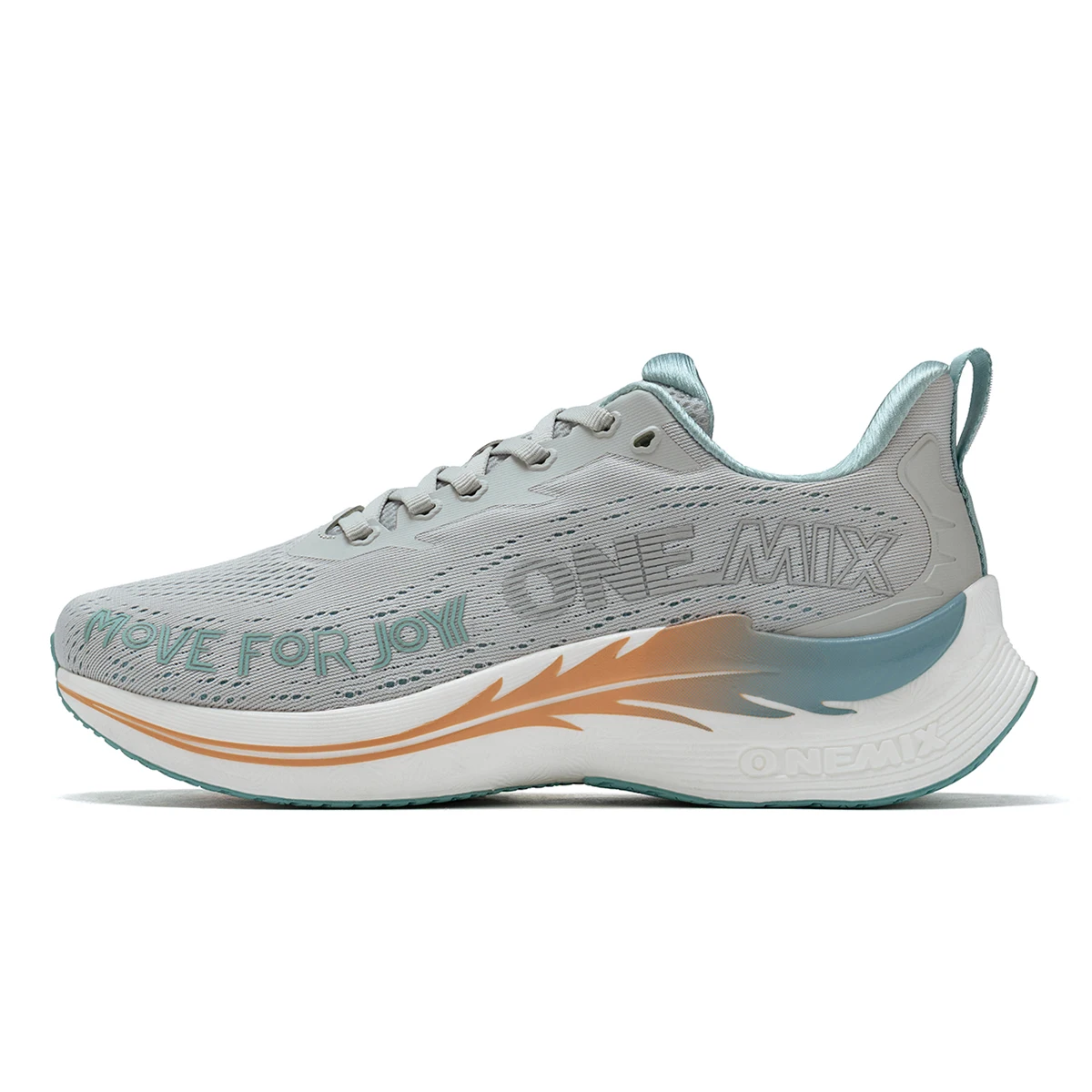 ONEMIX 2024 Lightweight Cushioning Men's Road Running Sneakers in O-Resilio CreamMix