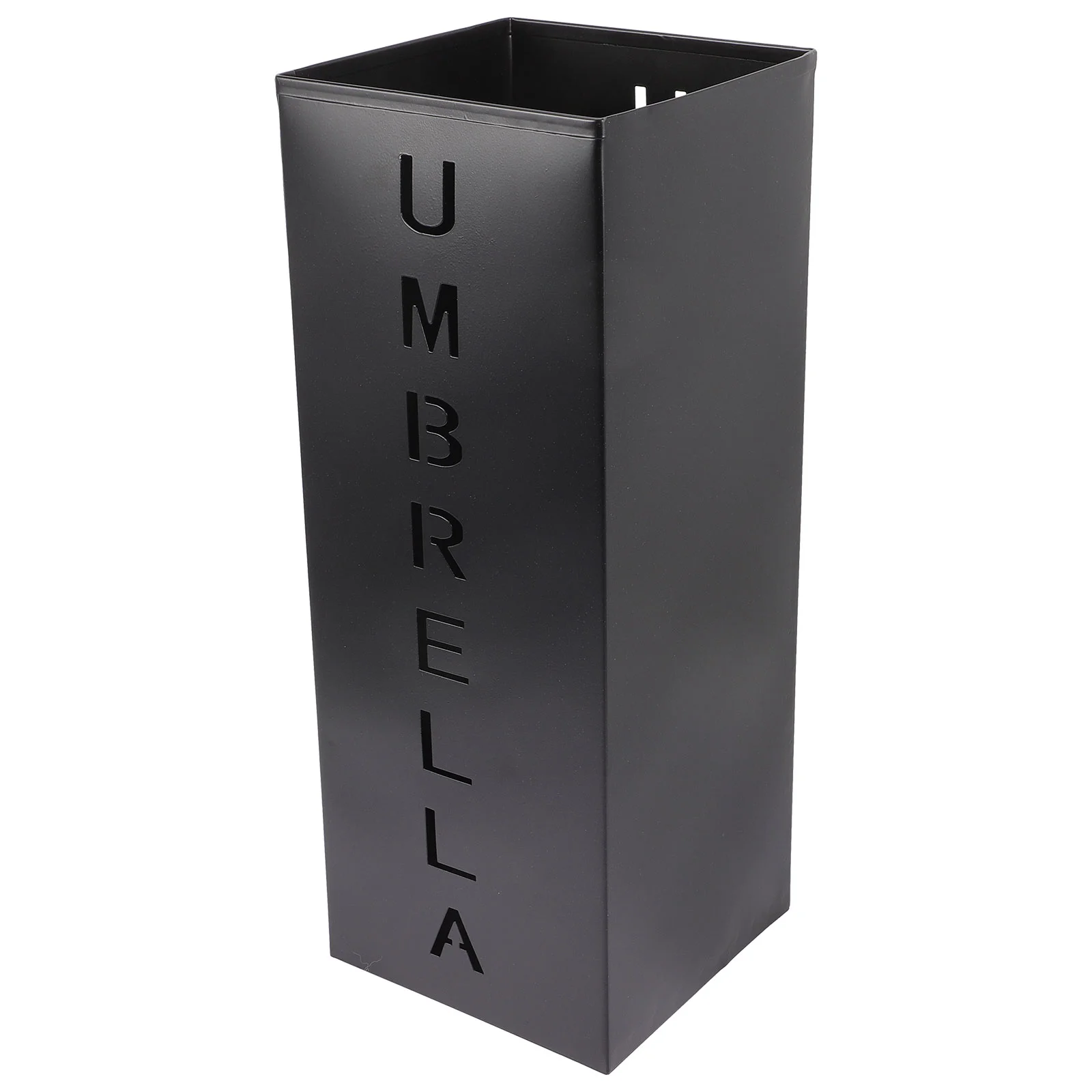 

Umbrella Stand Porch Metal Umbrella Stand Rack Square Umbrella Holder Bin Bucket Free Standing Cane Walking Sticks Holder Golf