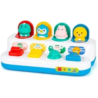 Baby Toys 6 to 12 Months Pop Up Animals Cause and Effect Toy Switch Box Baby Montessori Early Learning Development Sensory Toy 1