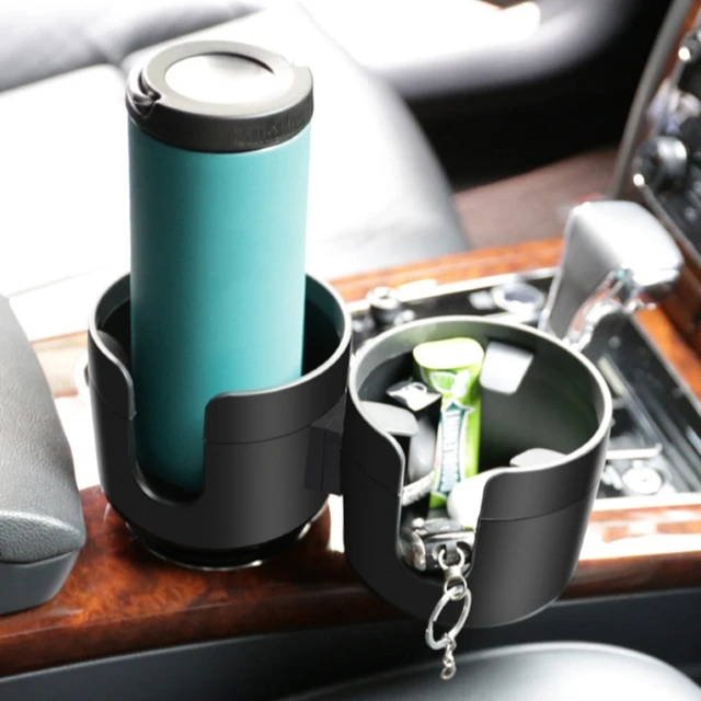 Car Double Cup Holder Expander Auto Drink Holder with Adjustable Base for Car 3