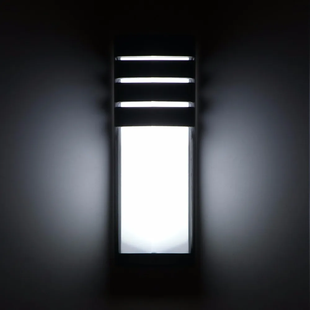 Impermeável ao ar Livre 7w Cob Led Lâmpadas de Parede Ac85265v Alumínio Pátio Jardim Varanda Luzes do Corredor Retro Lâmpada Parede