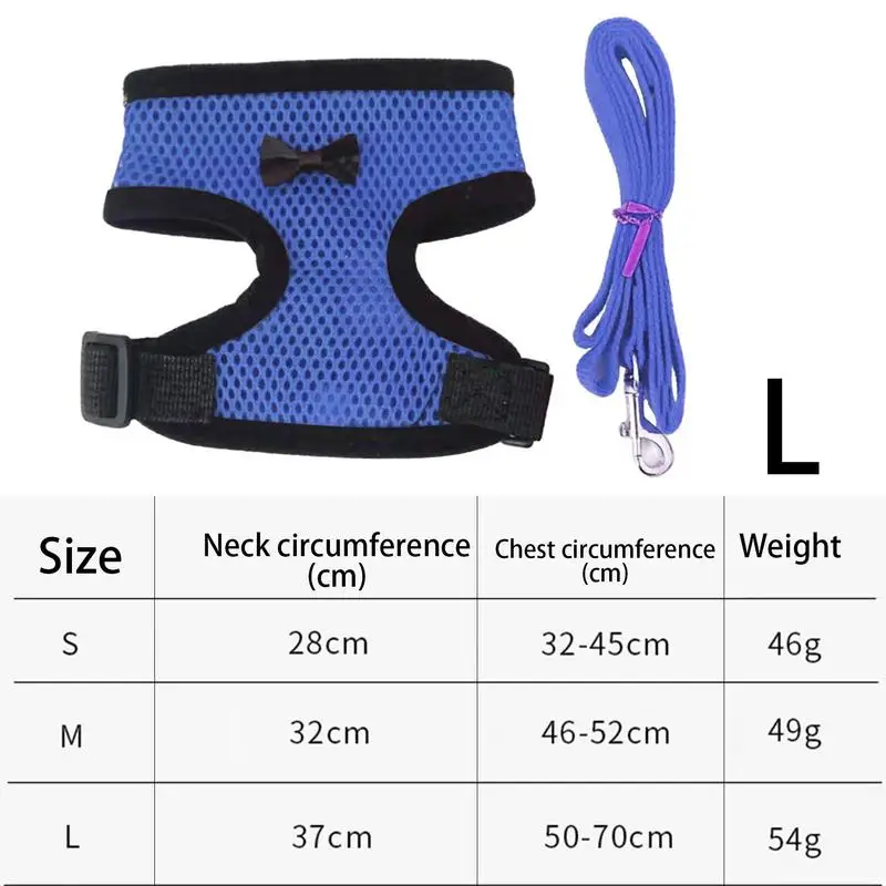 Chicken Harness For Hens Adjustable Chicken Traction Rope Harness Comfortable Hen Vest Pet Supplies 3.6Ft Training Rope For Hens