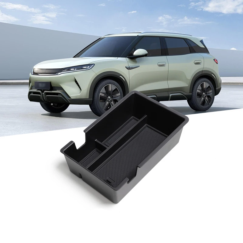 For BYD Yuan Pro Yuan UP EV Center Control Armrest Box Storage Box Interior Styling Modification Accessories car console organizer