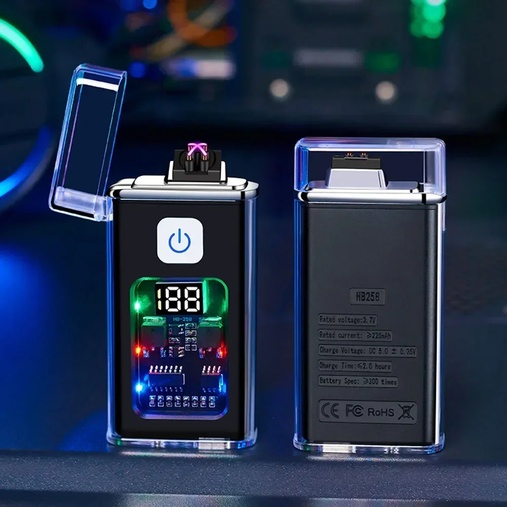 USB Rechargeable Electric ARC Plasma Lighter For Men Outdoor Camping electric arc igniter