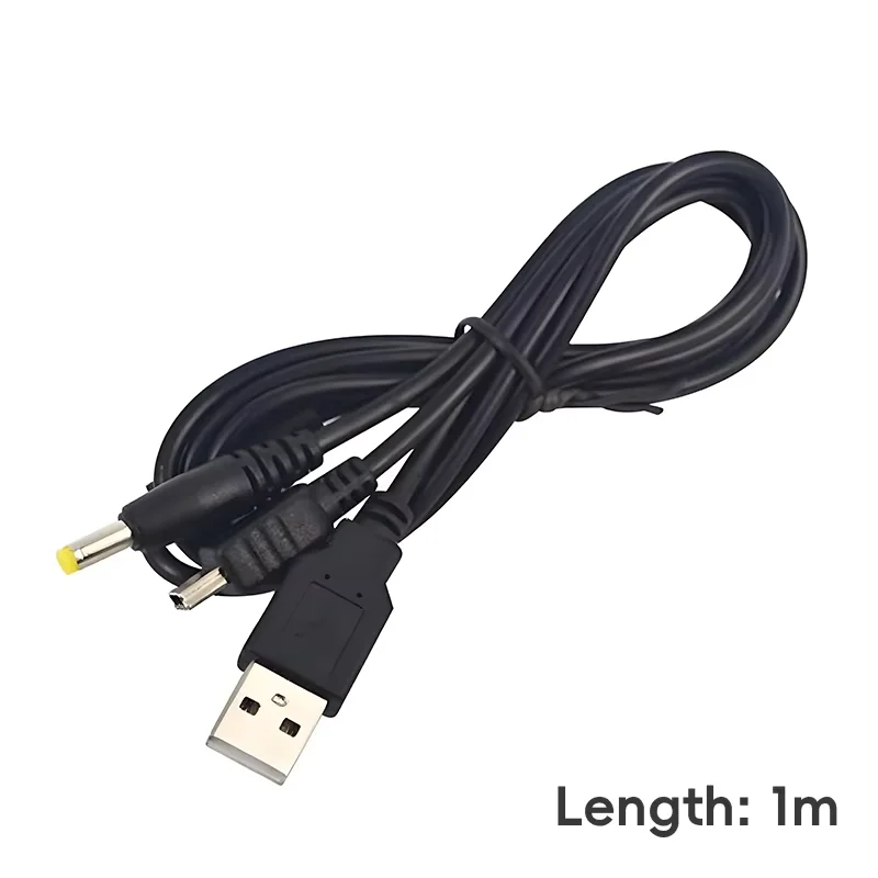 ตัวเลือกสินค้า สายชาร์จ USB 2 in 1 สำหรับเกมคอนโซล PSP และอุปกรณ์อื่นๆ