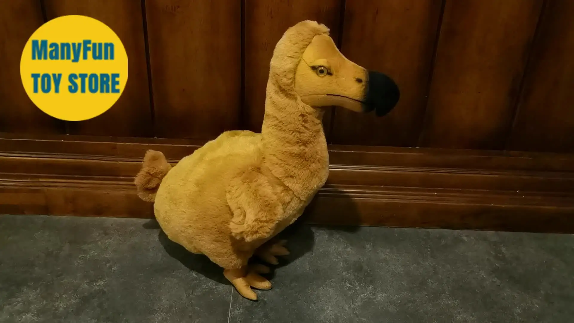 リアルドードー鳥ぬいぐるみ 34cm プラスチック製