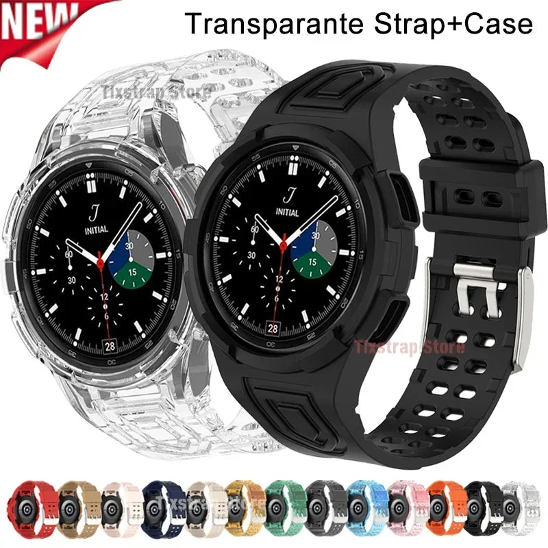 Transparent Silicone Sport Band and Case