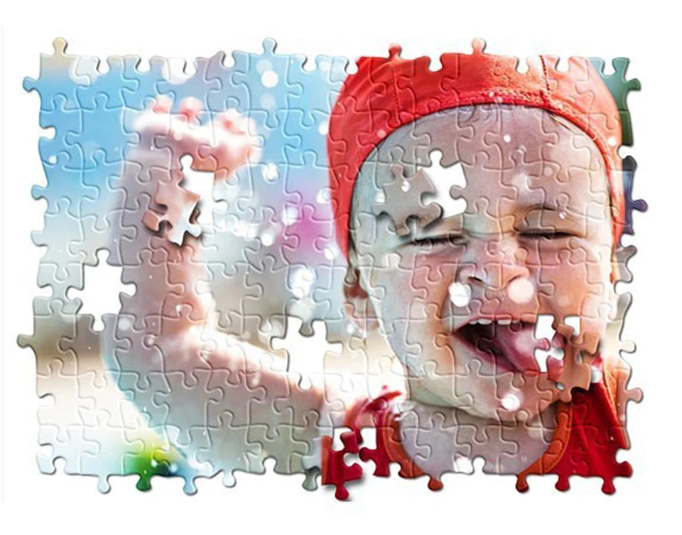fogli Puzzle fatti a mano A4 sublimazione spazi vuoti Puzzle