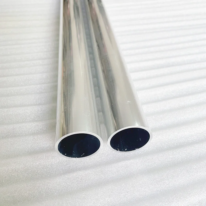1Pc 길이 100-500mm 6063 알루미늄 합금 튜브 OD 41mm 42mm 43mm 44mm 45mm 45.5mm 46mm 48mm 50mm 중공 원형 알루미늄 파이프