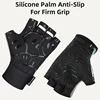WEST BIKING Children's Gloves Kids Half Finger Gloves Anti-slip Comfortable Cycling Running Gloves for Boys Girls Outdoor Sports 4
