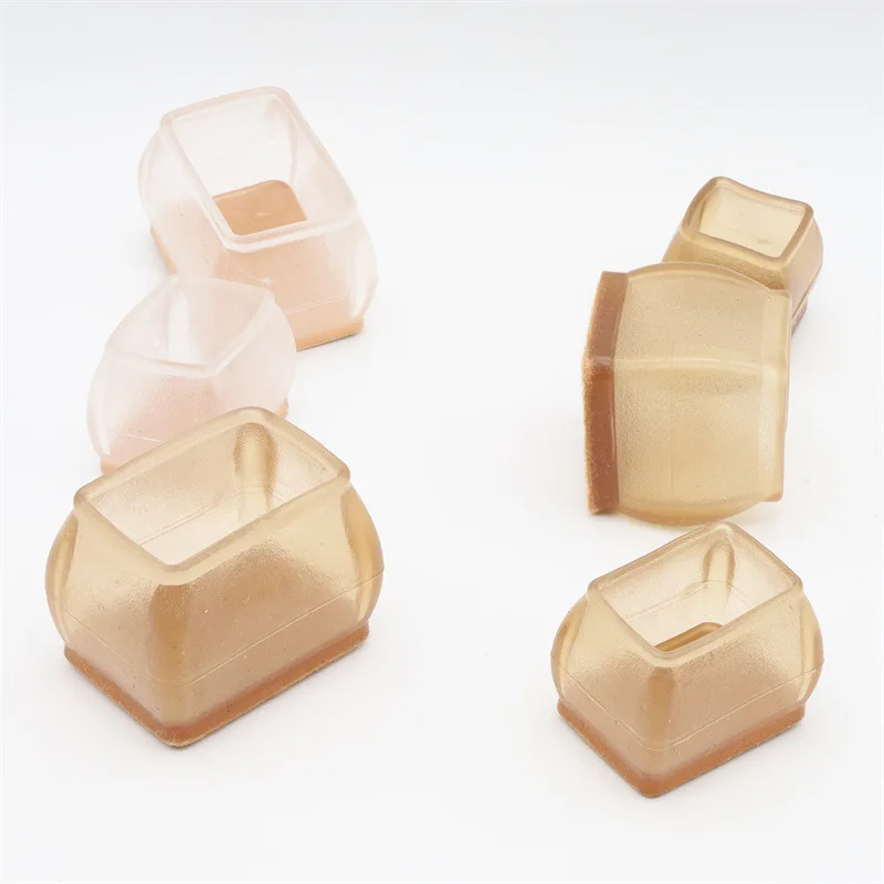 Description Picture 6 of itemTransparent chair legs Floor protectors Non-Slip Silicone feet Pads Protector patas silla For furniture Table Legs Sock Cover