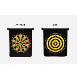 Magnetic Dart Disc Set Magnetic Home Two-Sided Adult Fitness Training Kids Safety Magnet Stone 6 Darts