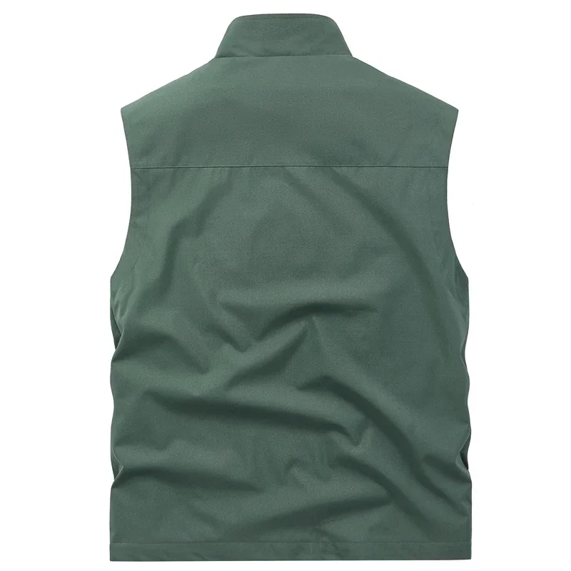 Gilet Uomo Senza Maniche Taglie Forti – Leggero Per Outdoor, Pesca, Lavoro E Viaggi – Colore Nero