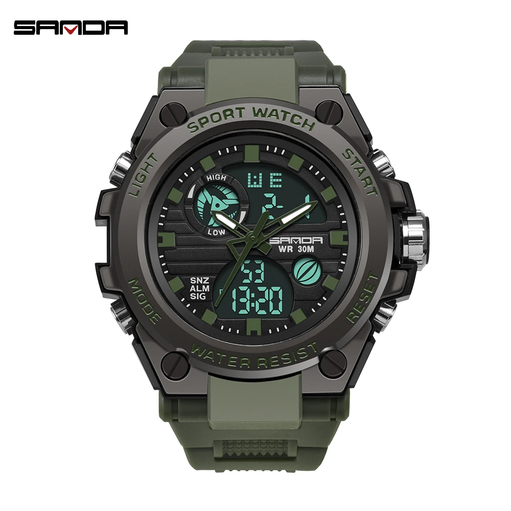 SMAEL Sport Watch Men Brand Digital Wristwatch LED Electronic Male Watches - Foto 7
