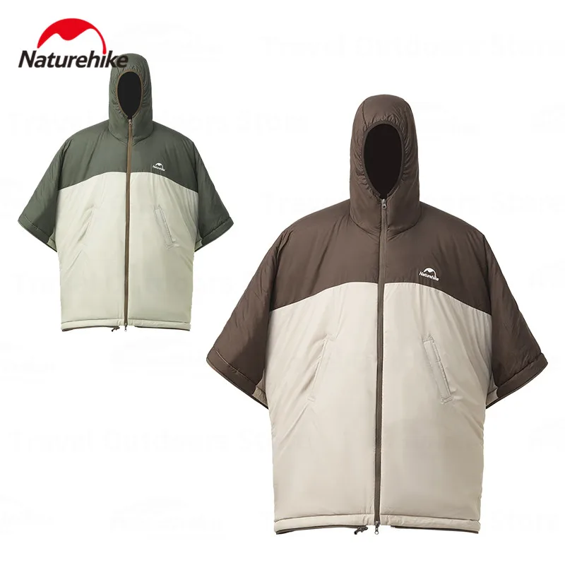 

Naturehike Camping Sleeping Bag Wearable Cloak With Hood Winter Warmth Waterproof Multifunctional Quilt Blanket Outdoor Hiking