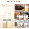 Wholesale Diameter 37mm Glass Bottle Candle Glass Vials Saffron Container Glass Vial With Screw Lid For Candy Storage Bottle 2