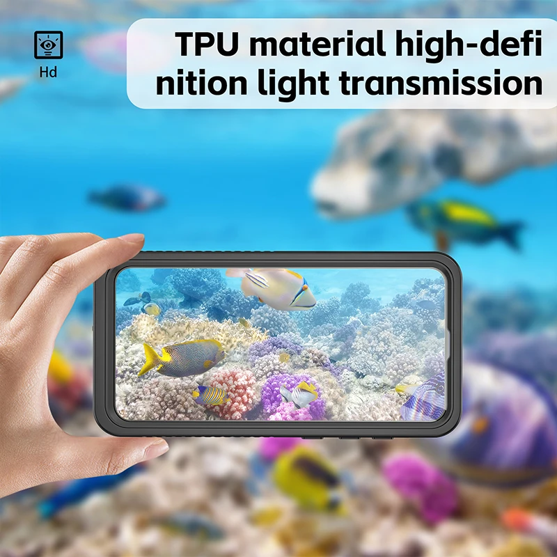 Lens Protection Durable Full Seal Waterproof case for samsung S20 S21 PLUS S22 ULTRA S9 S10 NOTE 20 ULTRA NOTE 10 PLUS COVER