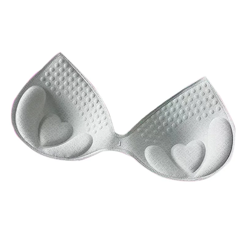 Thick Latex Bra Pads Push Up Breast Removeable Bra Padding Inserts Cups for Swimsuit Bikini Padding Invisible Padded