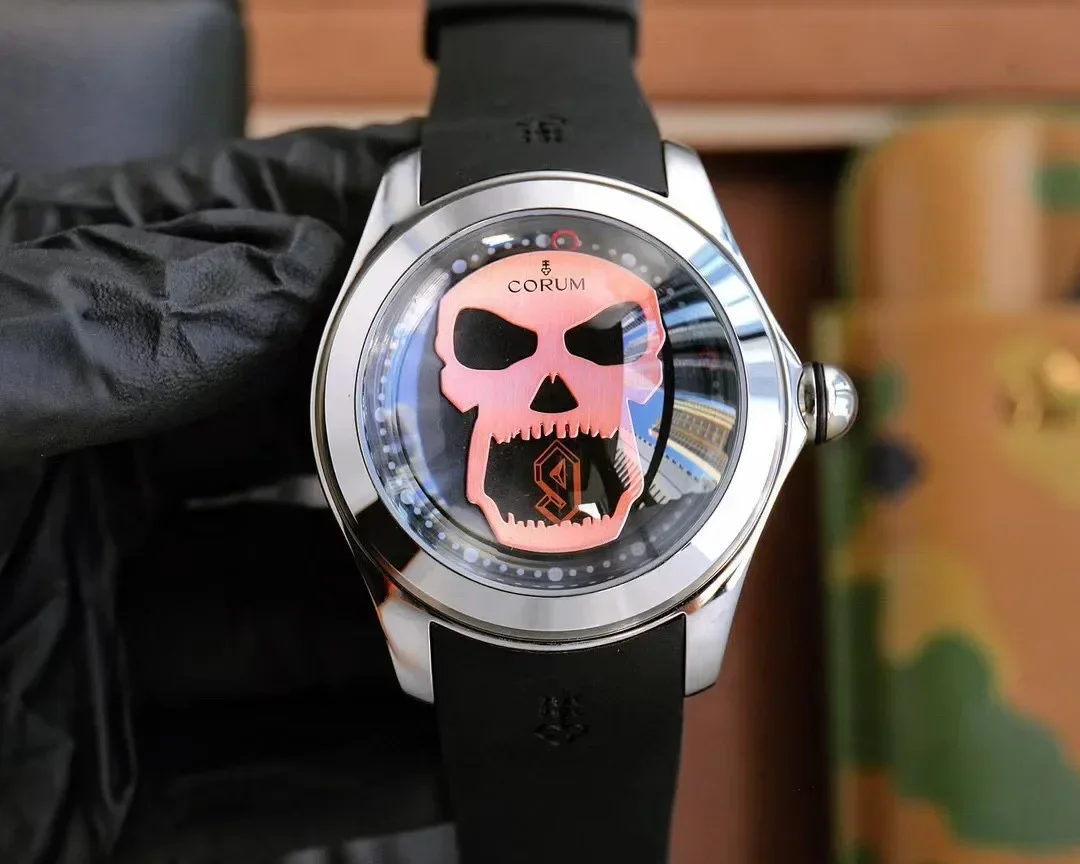 

Top CORUM Watches For Mens Luxury Multifunction Full Steel Automatic Mechanical Tourbillon women watch High Qulaity AAA Clock