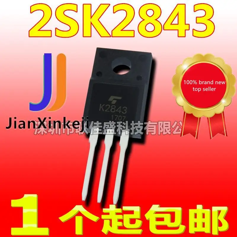 

10 шт., 100% оригинальная новая фотовспышка, 2SK2843 K2843 10A 600V, фотовспышка