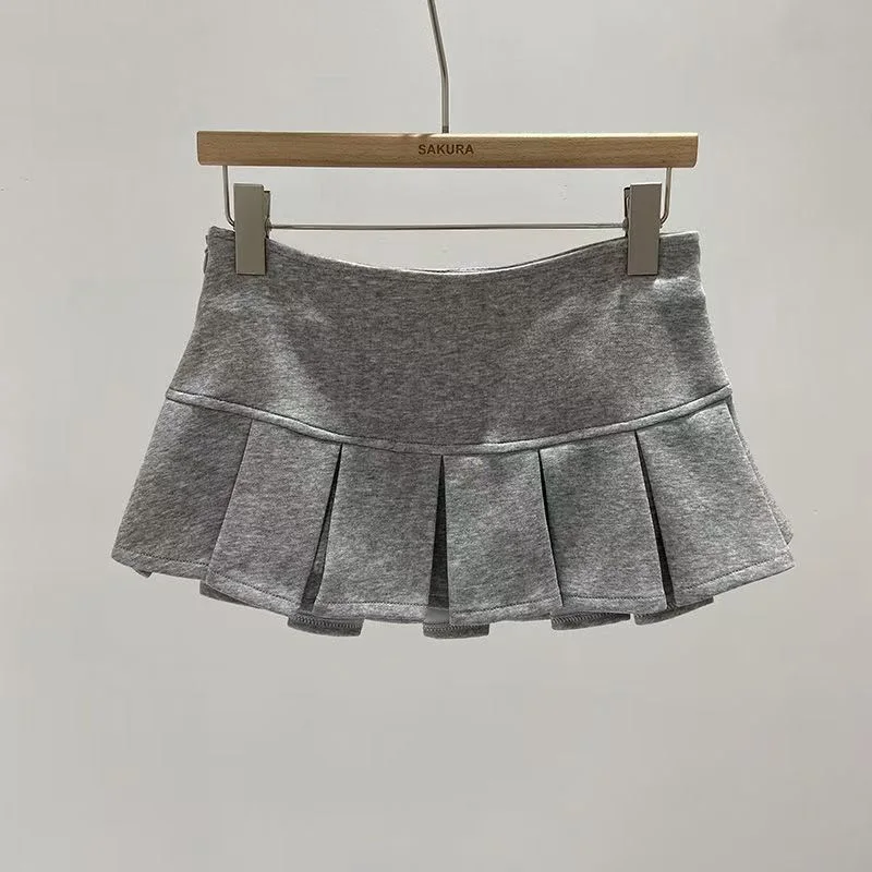 Sexy Mini Skirt Women New Summer Black Fashion Zipper Partywear Casual Slim Pleated Skirt Elegant Versatile Sexy Female Skirt 2
