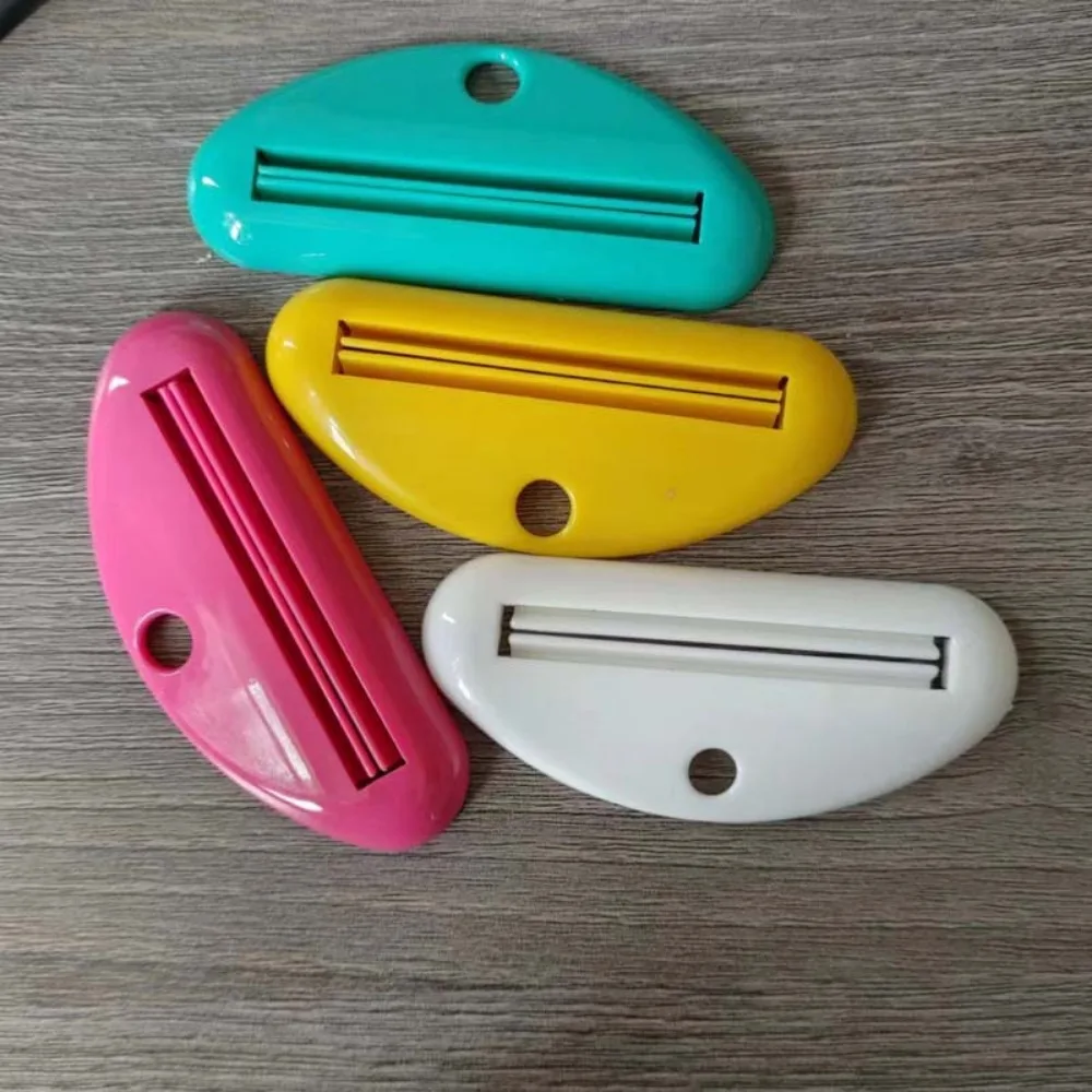 Roller Toothpaste Squeezer Toilet Squeezing Sample Cosmetics Seasoning Facial Cleanser Hand Cream Squeezer Toothpaste Clip 2