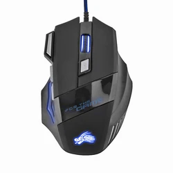 Enhanced Gaming Mouse with Adjustable 7 - Color Backlight and High - Precision DPI (Mouse)