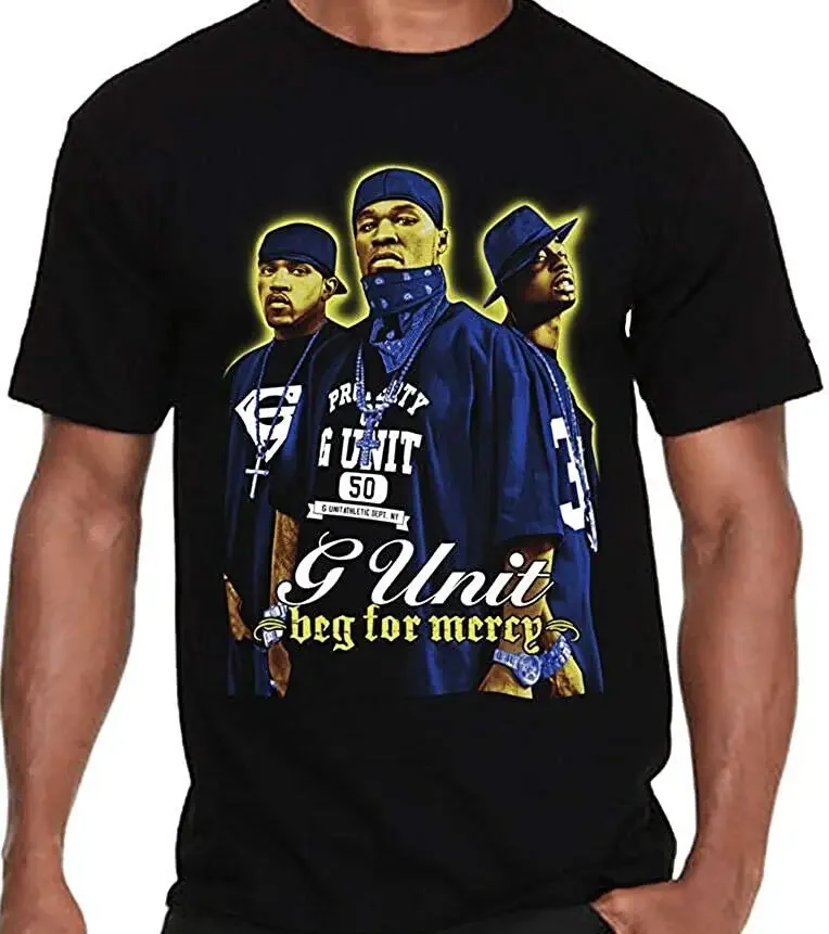 Beg For Mercy Rapper Guerilla Unit G-Unit Hip Hop 50 Cent Fifty My Buddy T Shirt