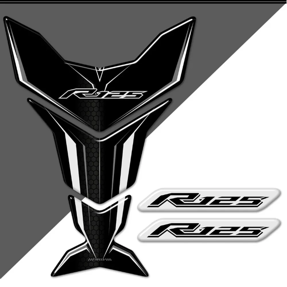 

Tank Pad Protector Decal Stickers For Yamaha YZF R125 R 125 Emblem Badge Logo TankPad Motorcycle 2014 2015 2016 2017 2019 2020