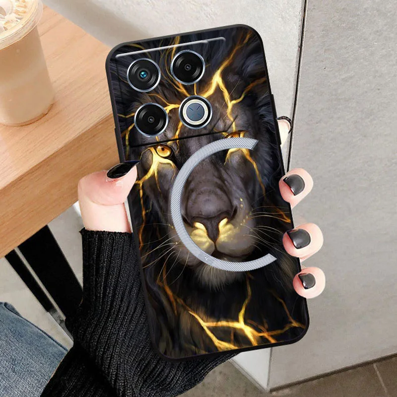 Sleek Black TPU Shockproof Phone Case - Soft Silicone Protective Back Cover