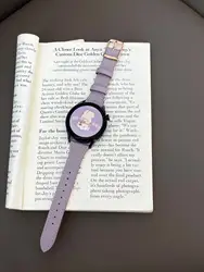 Leather Braided Sport Bracelet Strap - 20mm, 22mm, 18mm Band - Universal 20mm (Lilac)