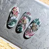 XMQ NAIL ART STAMPING PLATES COOL DESIGNS TEMPLATE BIRDS LEAVES IAGEPLATES 2