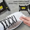Wash Free  Wiping Shoes Wet wipes Disposable Effectively Dirt Remover Cloth Portable  Cleaner Cloth for Canvass Shoes Sneakers 2