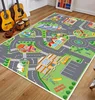 Kid Play Mat Indoor Baby Crawling Rug Toddler Educational Toy With Town Picture City Road Printed Carpet Tile For Living Room 5