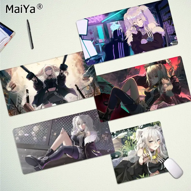 

Maiya Shishiro Botan Hololive New Designs Rubber PC Computer Gaming mousepad Size for Cs Go LOL Game Player PC Computer Laptop
