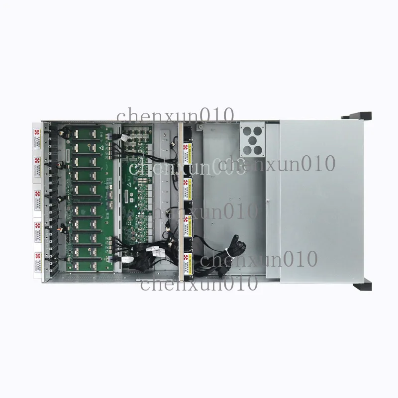 5U-12 disk GPU6 card 10 card rack server support EATX main board module ...