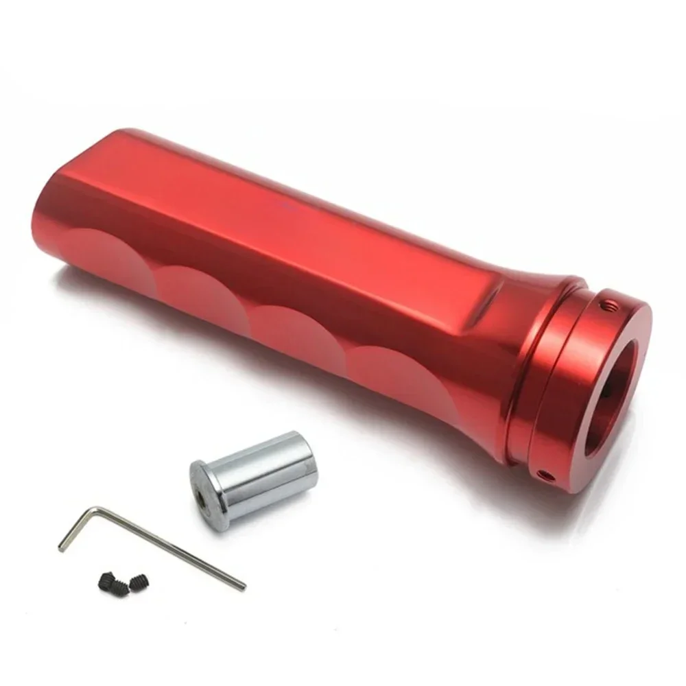 Racing Style Auto Car Aluminium Hand Brake Sleeve Anti-slip Decoration Handbrake Handle Protector Cover Car Accessory