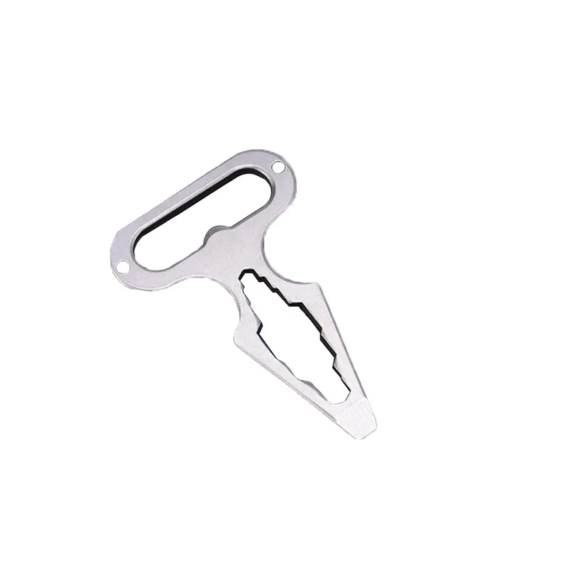 Outdoor Bottle Opener Combination Wrench Stainless Steel Self Defense