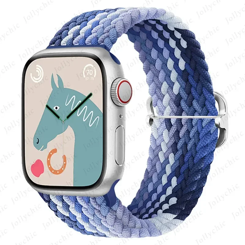 Braided Elastic Nylon Wristband