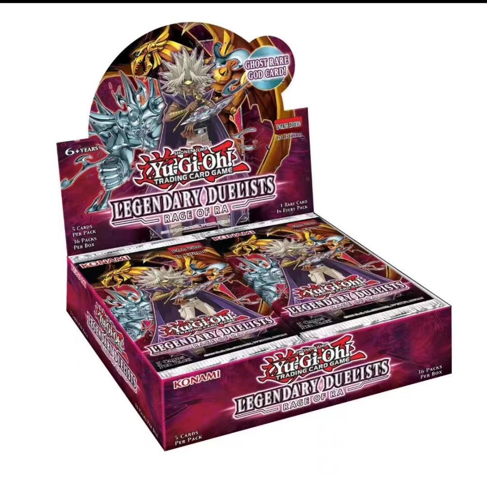 

Yu Gi Oh DP24 LED7 TCG GHR The Winged Dragon of Ra European version English Original Box