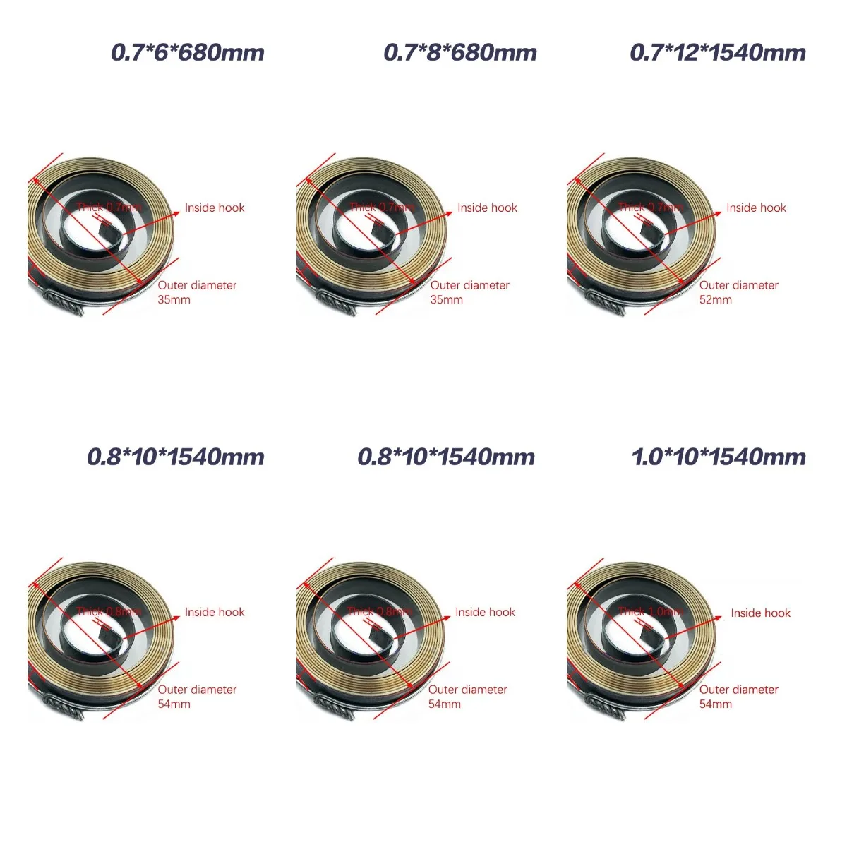 10 Pezzi Diametro Filo 0,5 Mm 180/120/90/60 Gradi Torsione Tornante - Foto 2