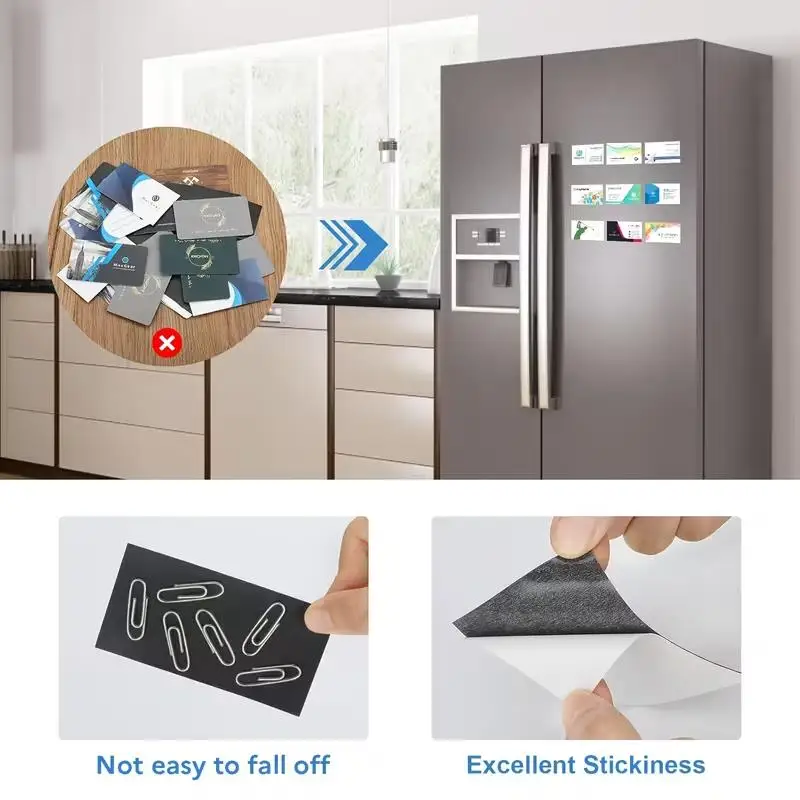 20개 자가 접착식 자석 스트립 ? 잔여물 없음, 냉장고, 유리, 공예품, 가정 및 이벤트 장